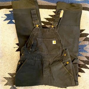 Black Carhartt overalls!